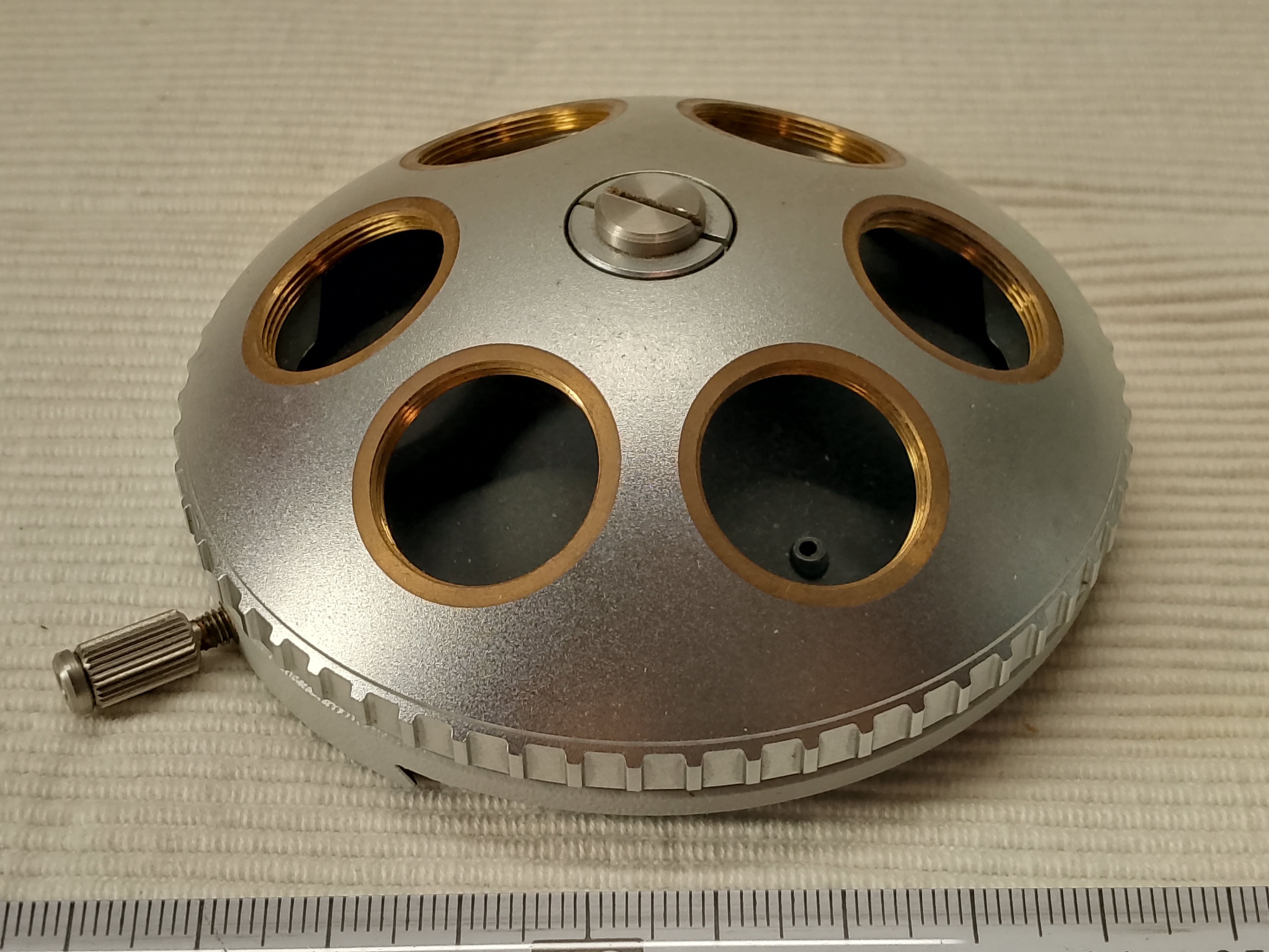 Zeiss IM 35 - 6-pozycyjny mikroskopowy rewolwer obiektywowy PN: 47 17 10 RMS - ujęcie #1