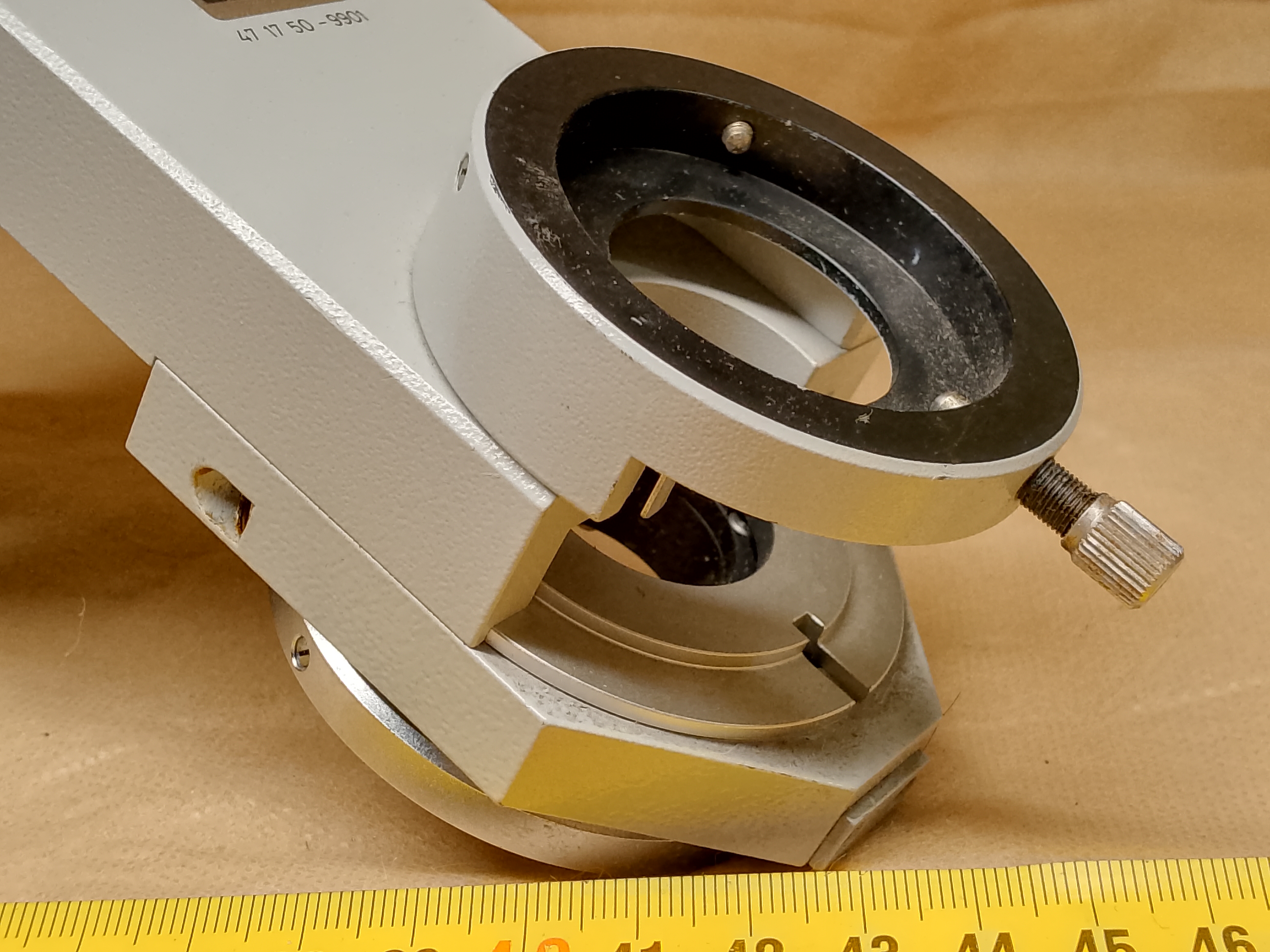 Mikroskop Zeiss IM 35 / Opton ICM 405 - ramię oświetlacza i kondensora, Zeiss P/N 47 17 50 - ujęcie #10