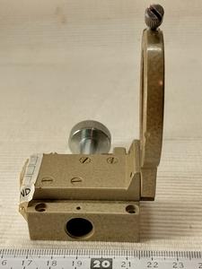 Vickers M15 microscope condenser support with rack, pinion and knob - thumbnail