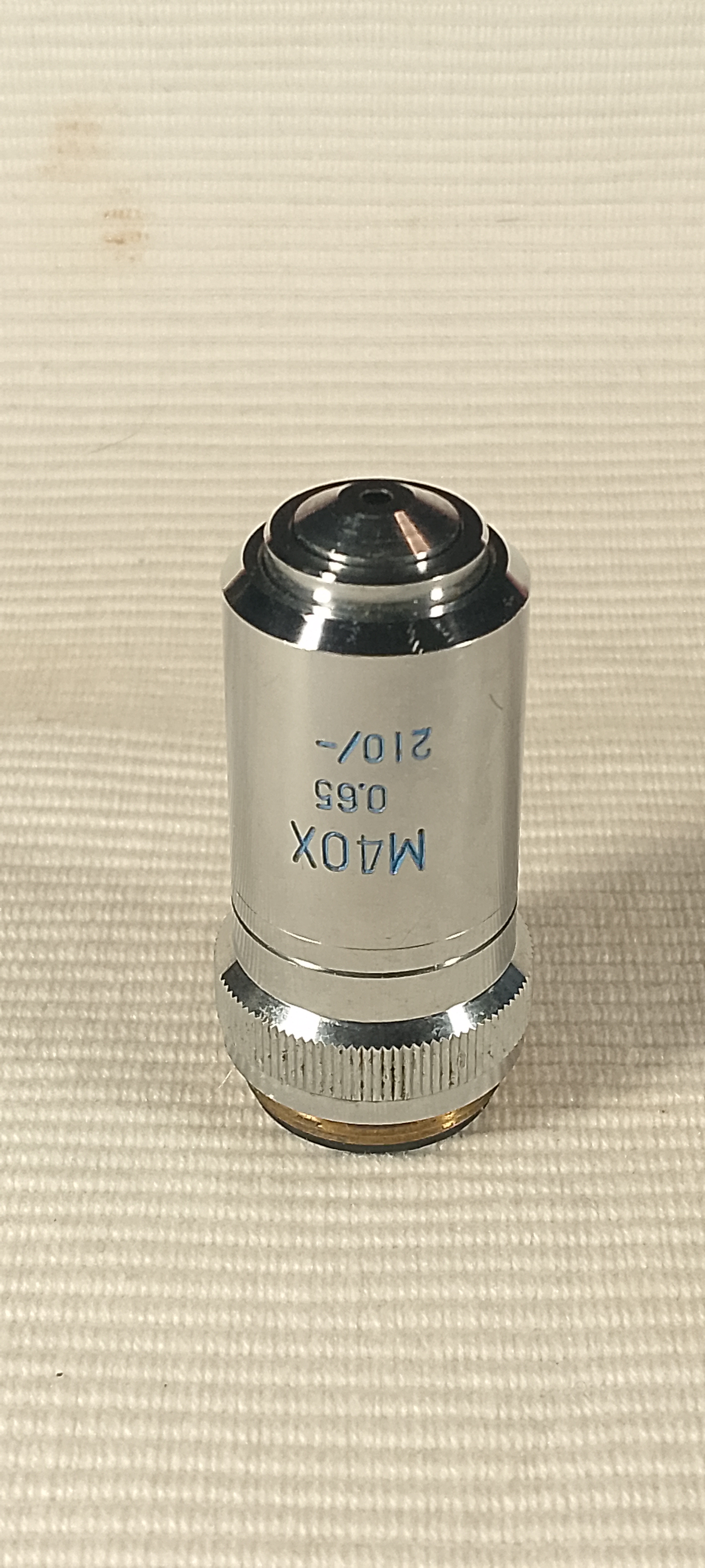 Swift (Japan) M40x 0,65 210/- RMS - mikroskopowy obiektyw metalurgiczny - ujęcie #1