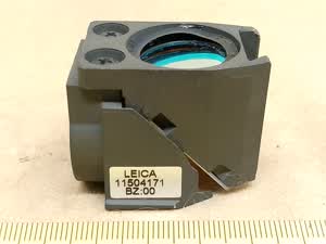 Leica model microscope fluorescence filter cube P/N 11504171 Y5ET