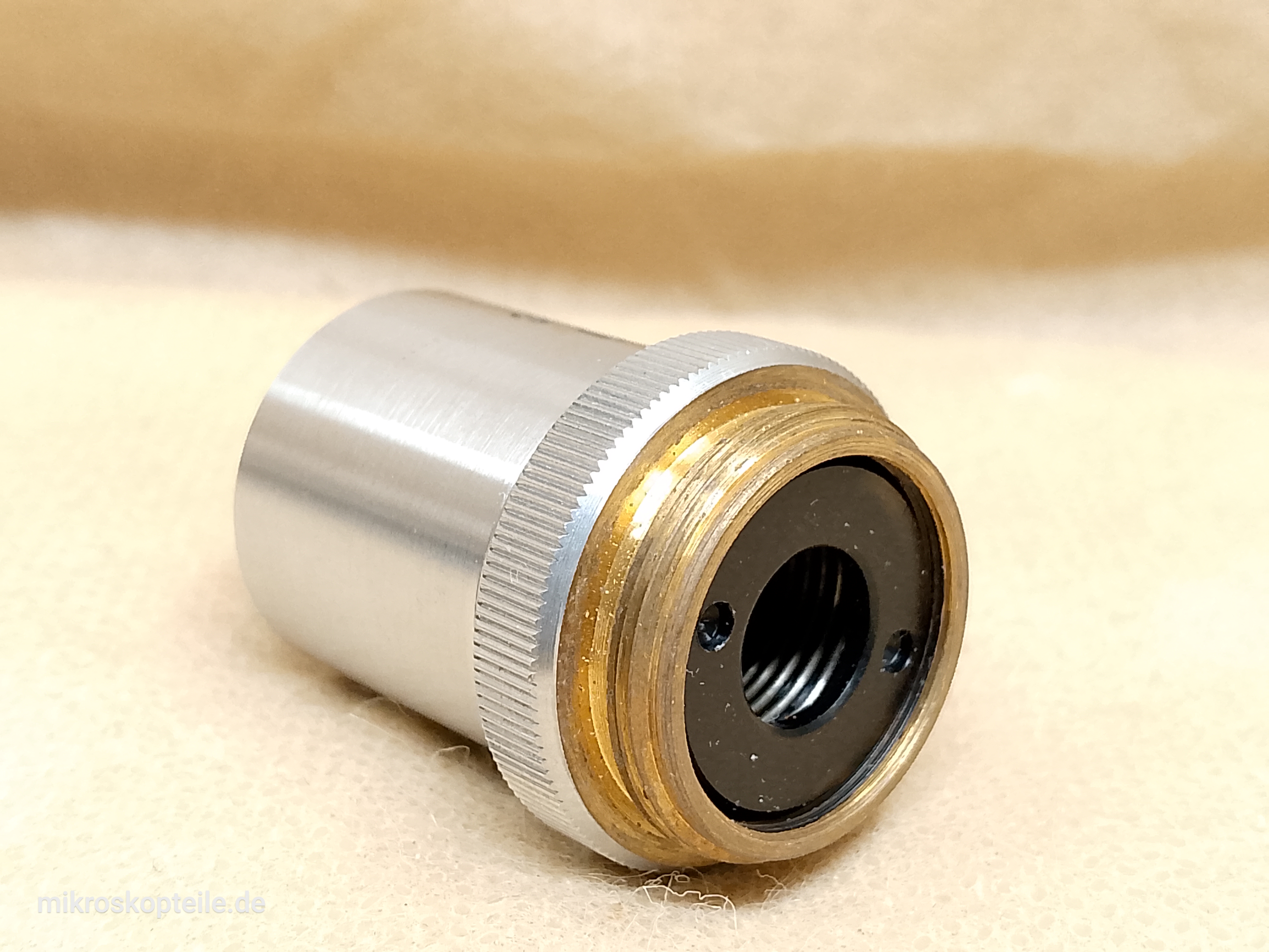 LOMO / Bresser Biolam 40x microscope objective 40 0,65 with RMS thread - different 4 view