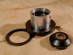 Hertel & Reuss Kondensor mikroskopowy o średnicy 31,5 mm, przysłona irysowa i uchwyt na filtry 32 mm. Odkręcalna górna soczewka. - thumbnail