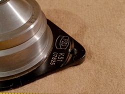 PZO Main optics part for PZO K51 condenser (most often for PZO Biolar microscope). Upper lens 1.3, lower lens and holder. - thumbnail