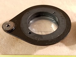 Cała część optyki dla kondensora PZO K51 (najczęściej dla mikroskopu PZO Biolar). Górna soczewka 1.3, dolna soczewka i uchwyt. - different 6 view