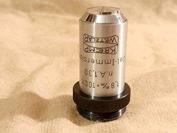 Vintage obiektyw mikroskopowy Kremp Wetzlar 1,8 mm = 100x n.A. 1,30 RMS Oil-Immersion - different 1 view