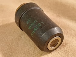 Leitz Obiektyw mikroskopowy Leitz Wetzlar 10x do jasnego pola i kontrastu fazowego (519757). 10/0,25 160/- PHACO1 - thumbnail
