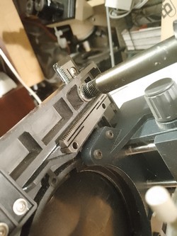 Leica DMLS Listwa zębata przesuwu poziomego w osi Y do stolika mechanicznego (zębatka) - ujęcie #6