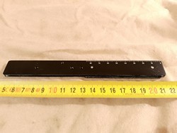 Leica DMLS Horizontale X-Achsen-Zahnstange für mechanischen Tisch (Rack). Komplett mit komplettem Gleitelement mit Skala