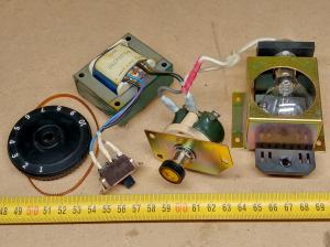 Zasilacz (wewnętrzny) 120V 30W do mikroskopu biologicznego Olympus CH-2 CHT - ujęcie #1