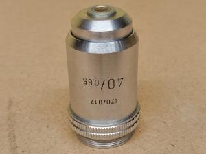 Leitz Wetzlar 40x / 0,65 170/0,17 RMS Obiektyw mikroskopowy. - ujęcie #1