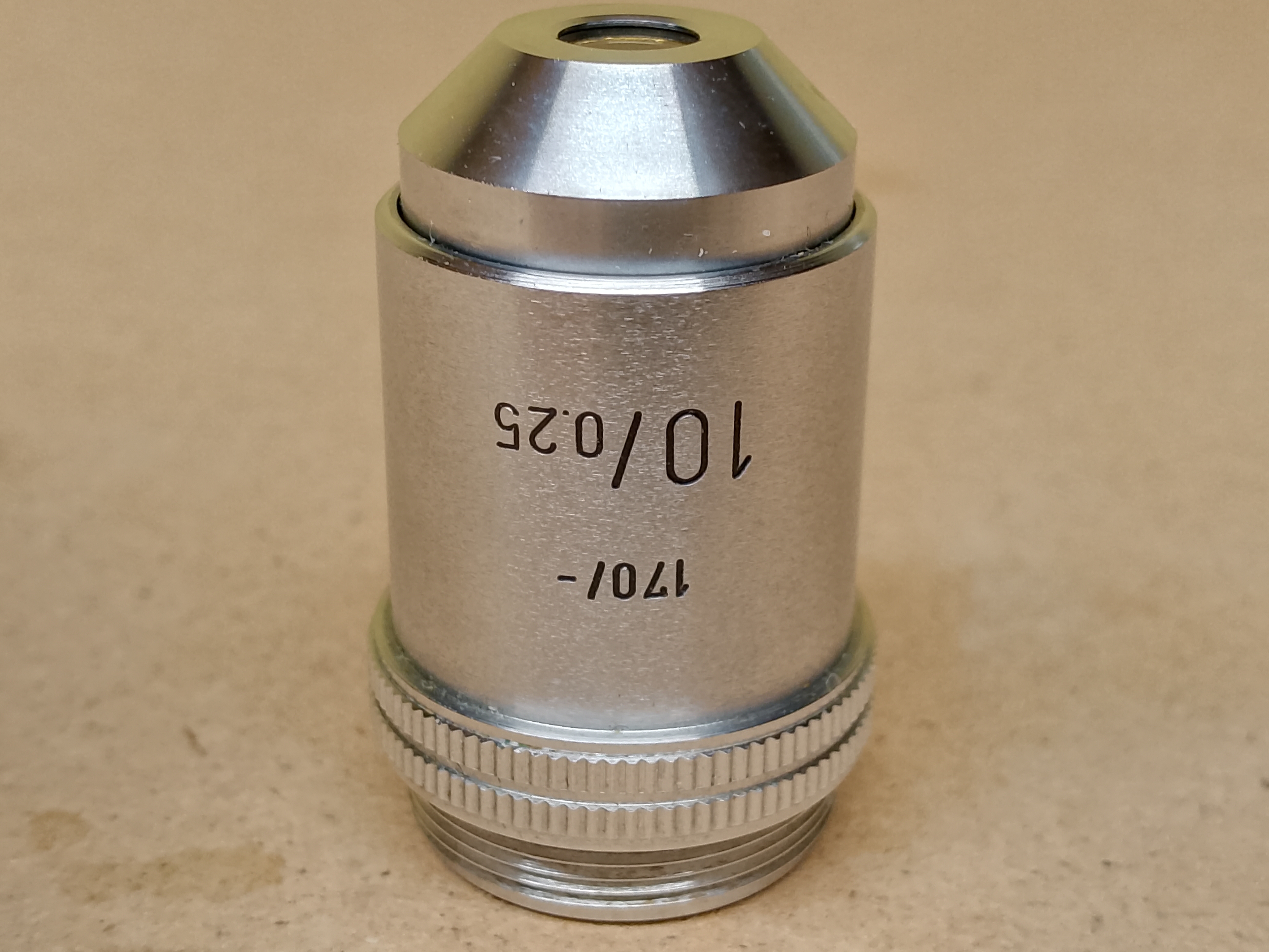 Leitz Wetzlar 10x / 0,25 170/- RMS Obiektyw mikroskopowy. - ujęcie #1