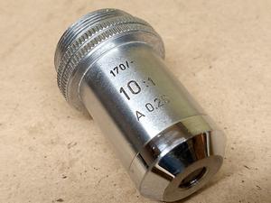 Leitz SM Wetzlar 10:1 A 0.25 170/- RMS Obiektyw mikroskopowy 10x vintage