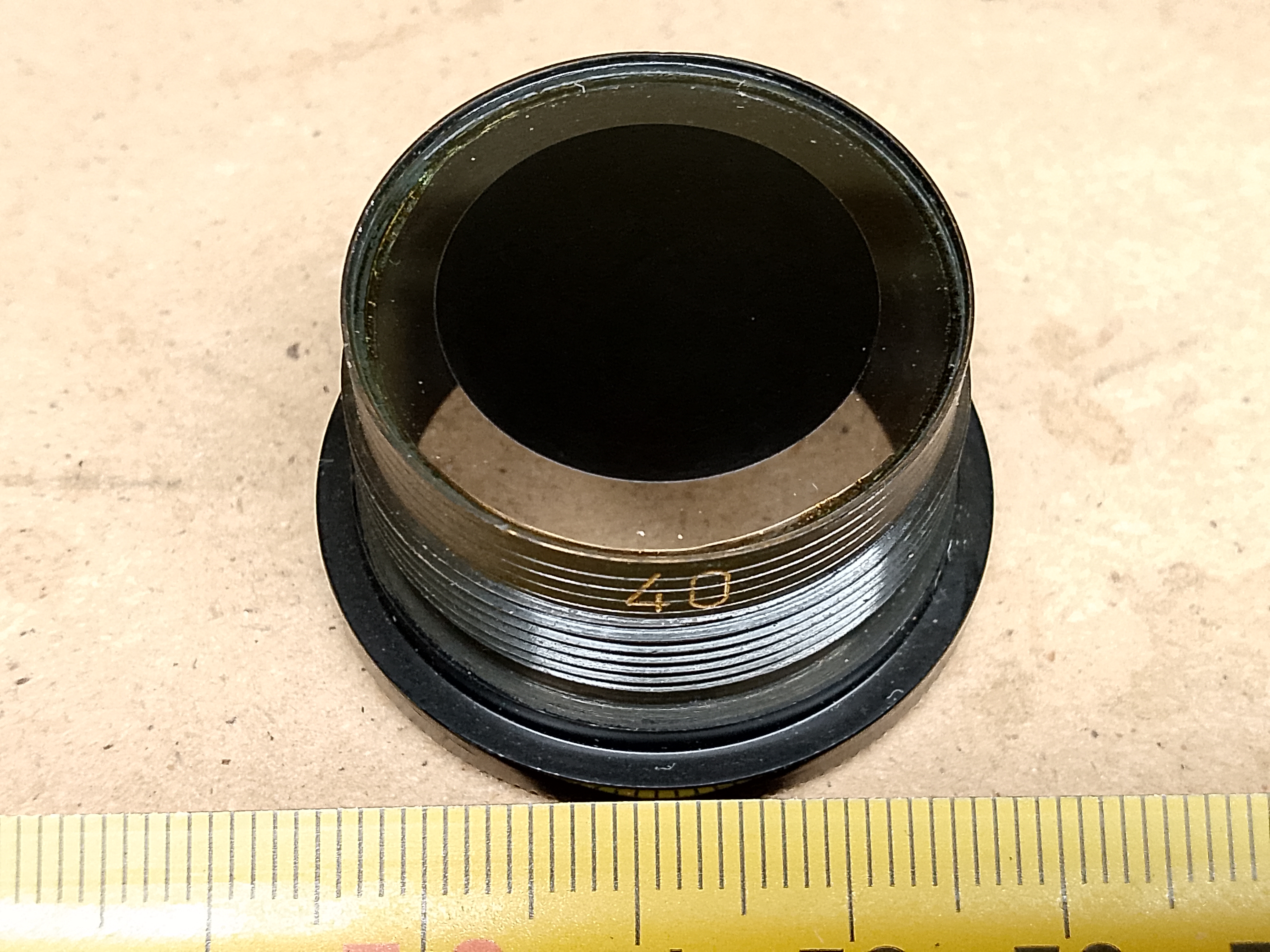 PZO KFL microscope condenser Pierścień "40" ciemnego pola do kondensora mikroskopowego PZO KFL - ujęcie #2
