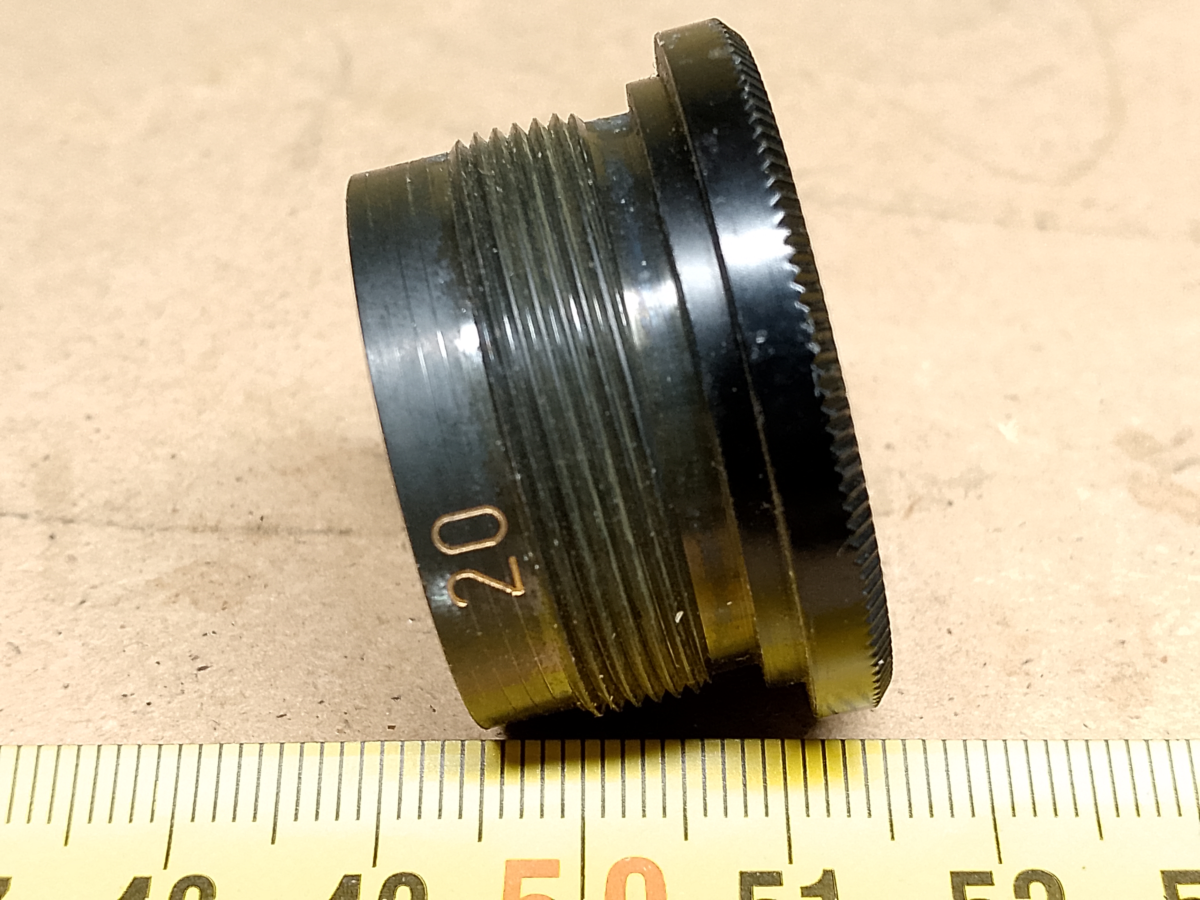 PZO KFL microscope condenser Pierścień "20" ciemnego pola do kondensora mikroskopowego PZO KFL - ujęcie #4