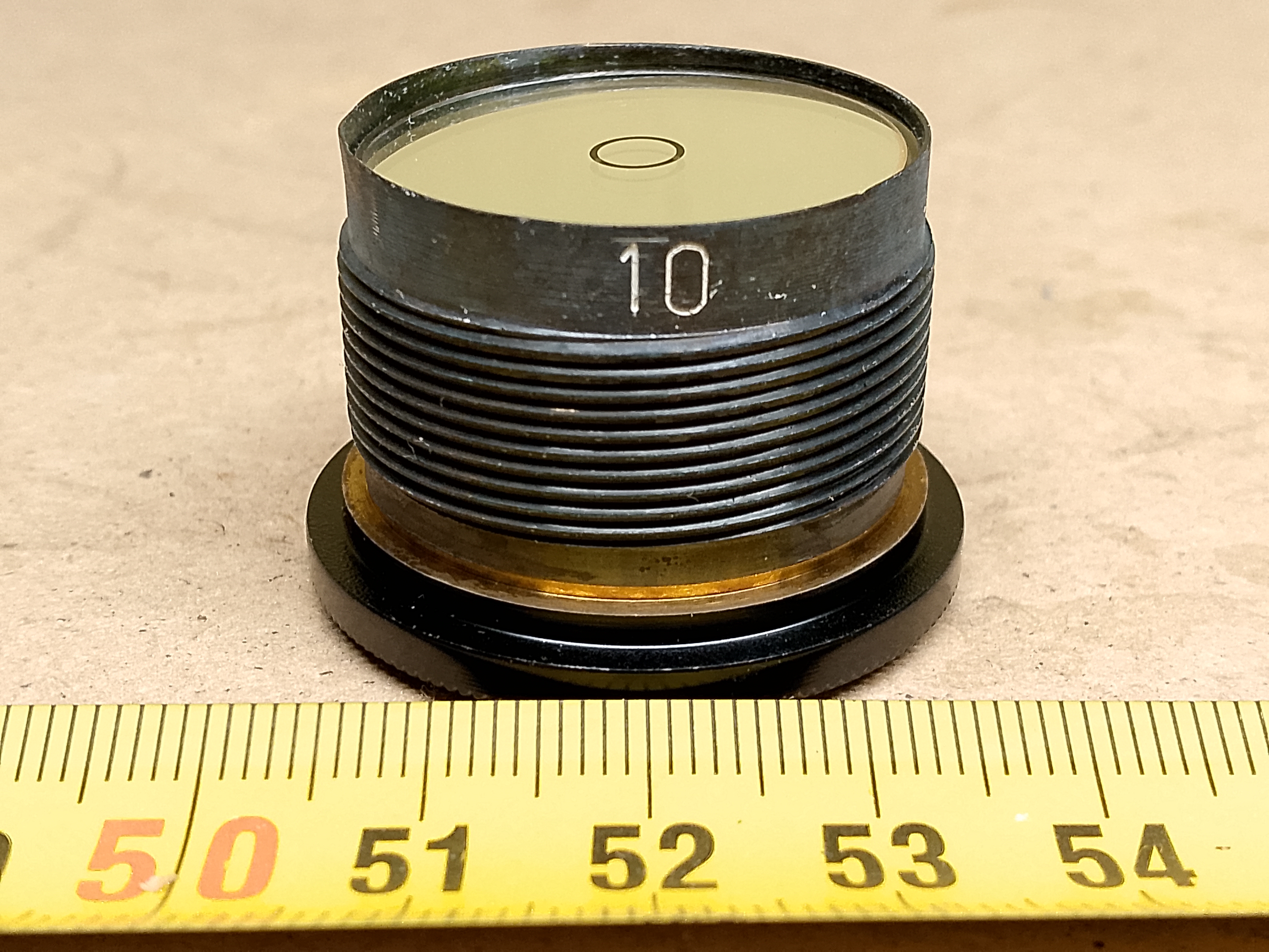 PZO KFL microscope condenser Pierścień "10" kontrastu fazowego do kondensora mikroskopowego PZO KFL - ujęcie #1