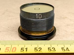 PZO KFL microscope condenser Pierścień "10" kontrastu fazowego do kondensora mikroskopowego PZO KFL - ujęcie #1
