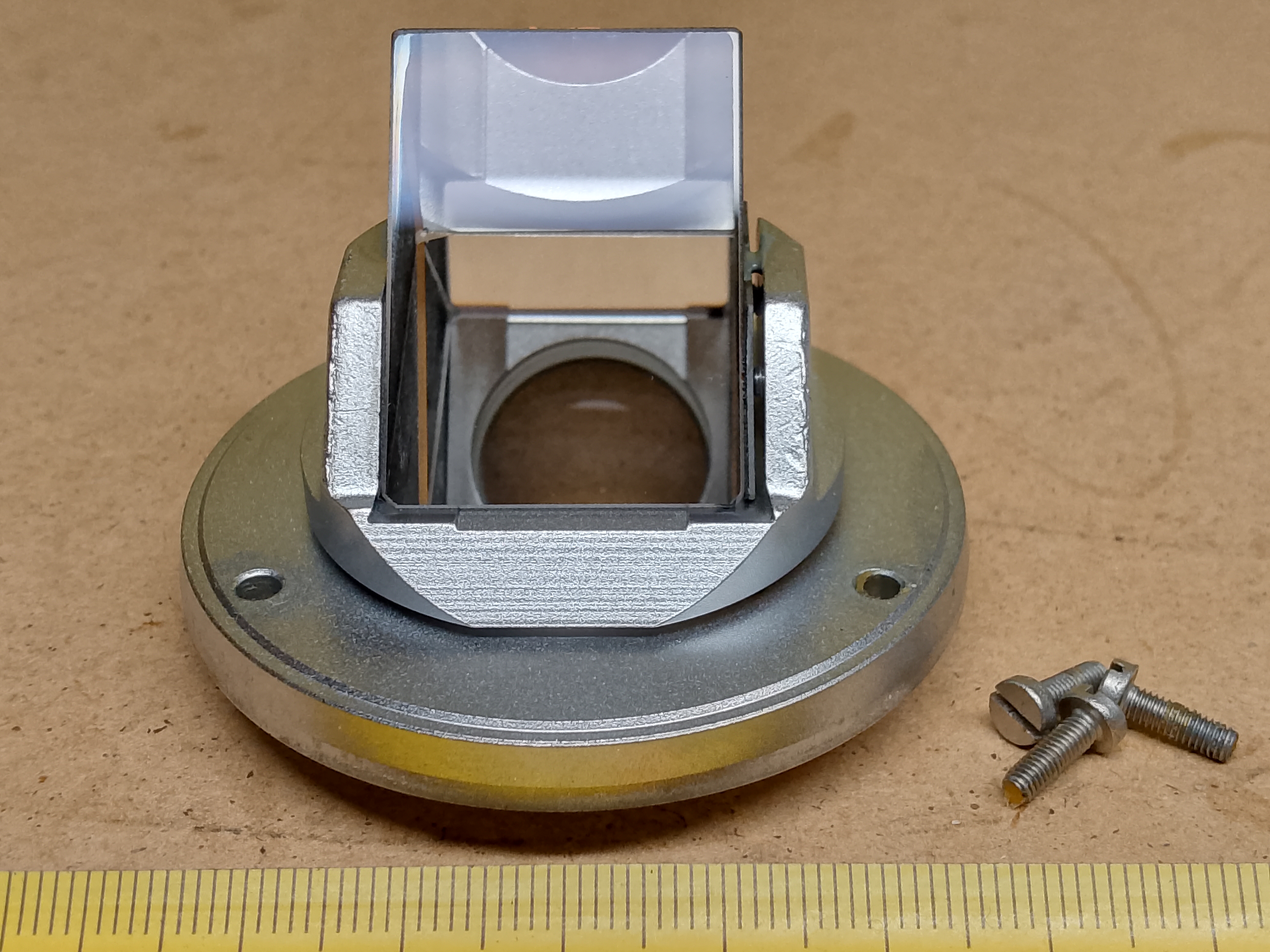 Zeiss Zeiss microscope binocular head P/N 473012-9902 Pryzmat lustrzany (lustro) z jaskółczym ogonem - ujęcie #12