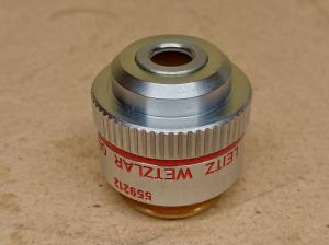 Leitz Laborlux 11 Pol S Wetzlar 4x EF4/0.12P 160/- P/N 559212 microscope objective, RMS thread, plan, polarization