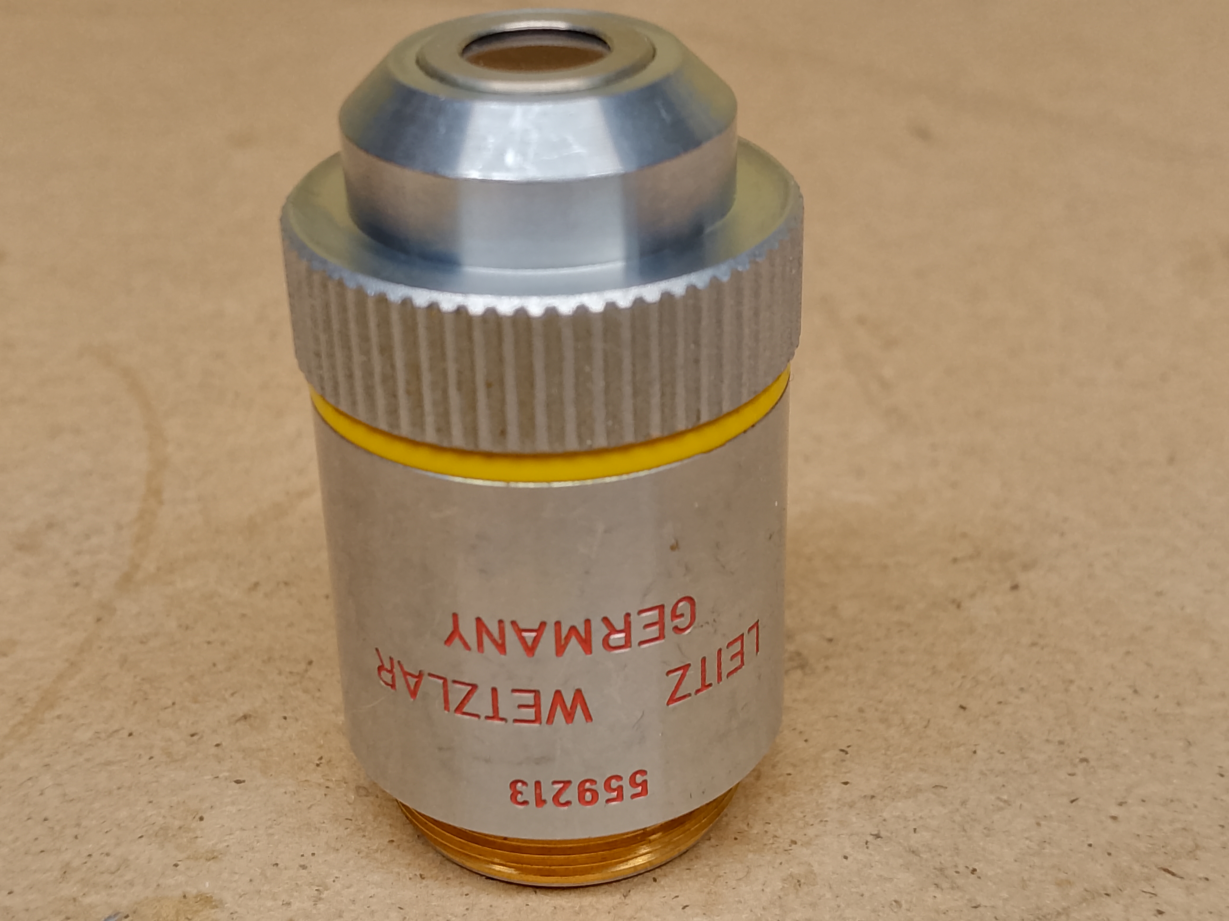 Leitz Laborlux 11 Pol S Obiektyw mikroskopowy Leitz Wetzlar 10x EF 10 / 0.25P 160/- P/N 559213, gwint RMS, - ujęcie #2