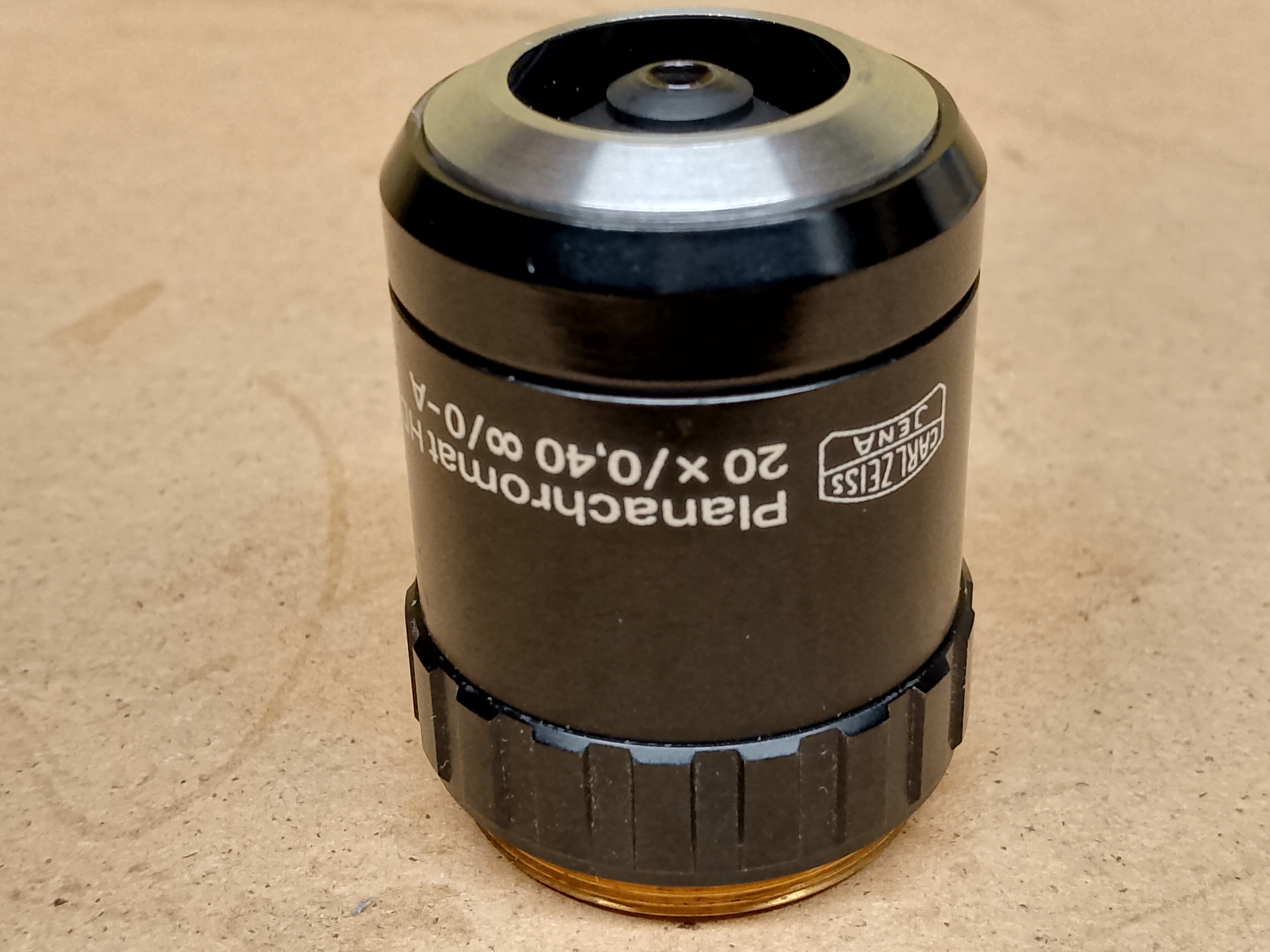 Carl Zeiss Jena Jenatech Obiektyw mikroskopowy Carl Zeiss Jena Planachromat HD 20x/0,40 oo/0-A do światła - ujęcie #1