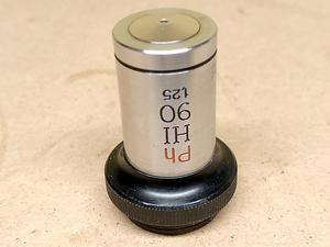 Carl Zeiss Jena Lg Obiektyw mikroskopowy Carl Zeiss Jena Ph HI 90 1,25 do kontrastu fazowego o powiększeniu - ujęcie #1