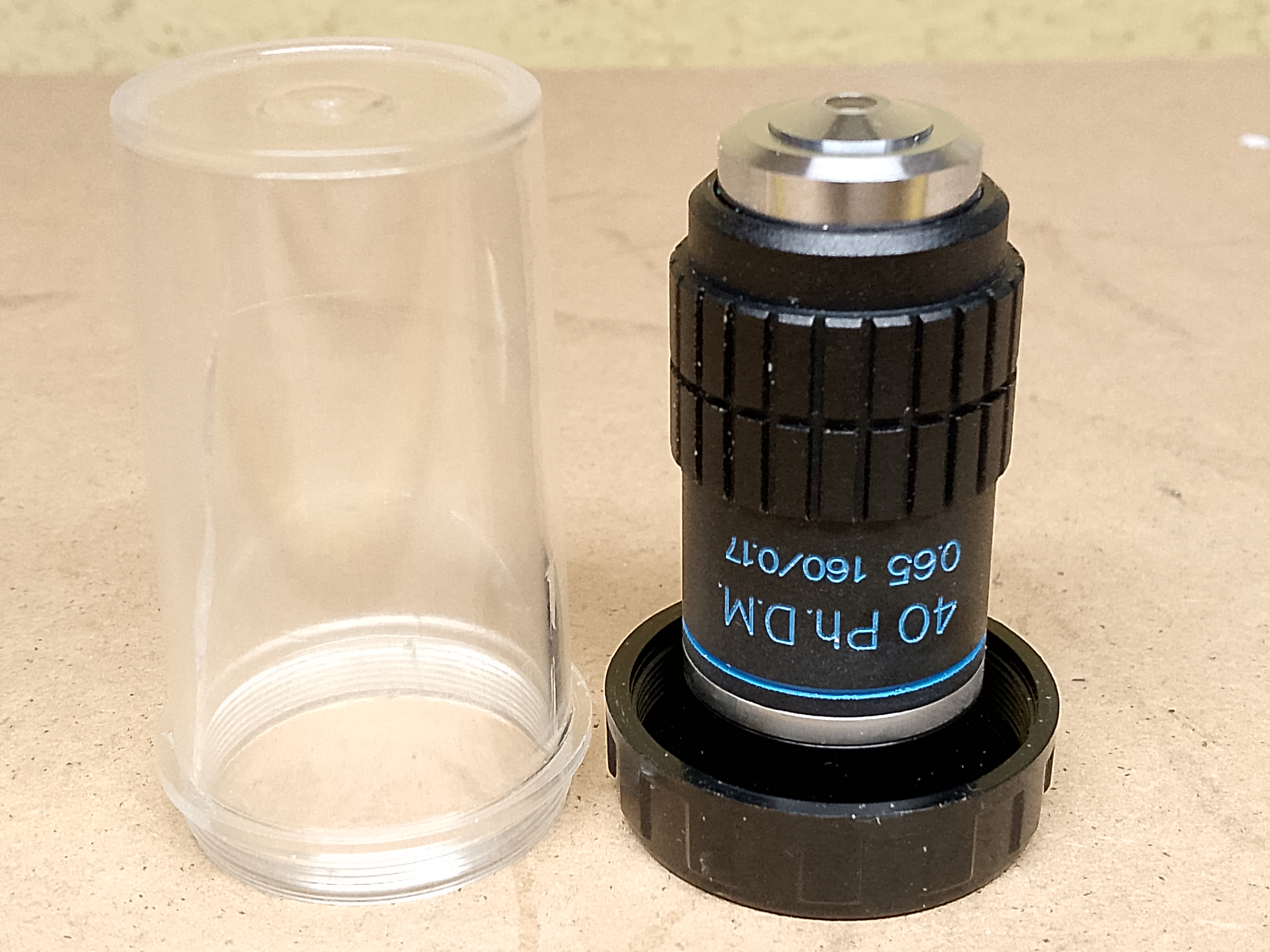 SWIFT (Japan) M4000-D Obiektyw mikroskopowy Swift Japan 40 Ph. D.M. 0.65 160/0.17 RMS 40x, nr 58 (Ph DM) do - ujęcie #1