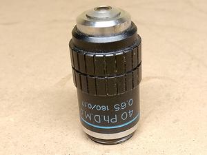 Obiektyw mikroskopowy Swift Japan 40 Ph. D.M. QM 0.65 160/0.17 RMS 40x, nr 29 (Ph DM QM) do kontrastu fazowego Quod - different 1 view