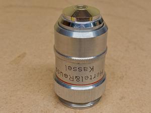 Hertel & Reuss 40x Microscope Objective - 40:1 N.A. 0.65 PO. for transmitted light polarisation - thumbnail