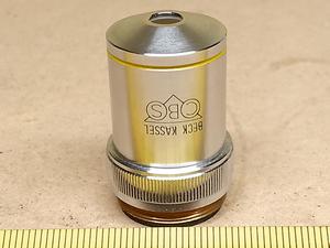 CBS Beck Kassel 10x / 0,25 160/- RMS microscope objective - thumbnail