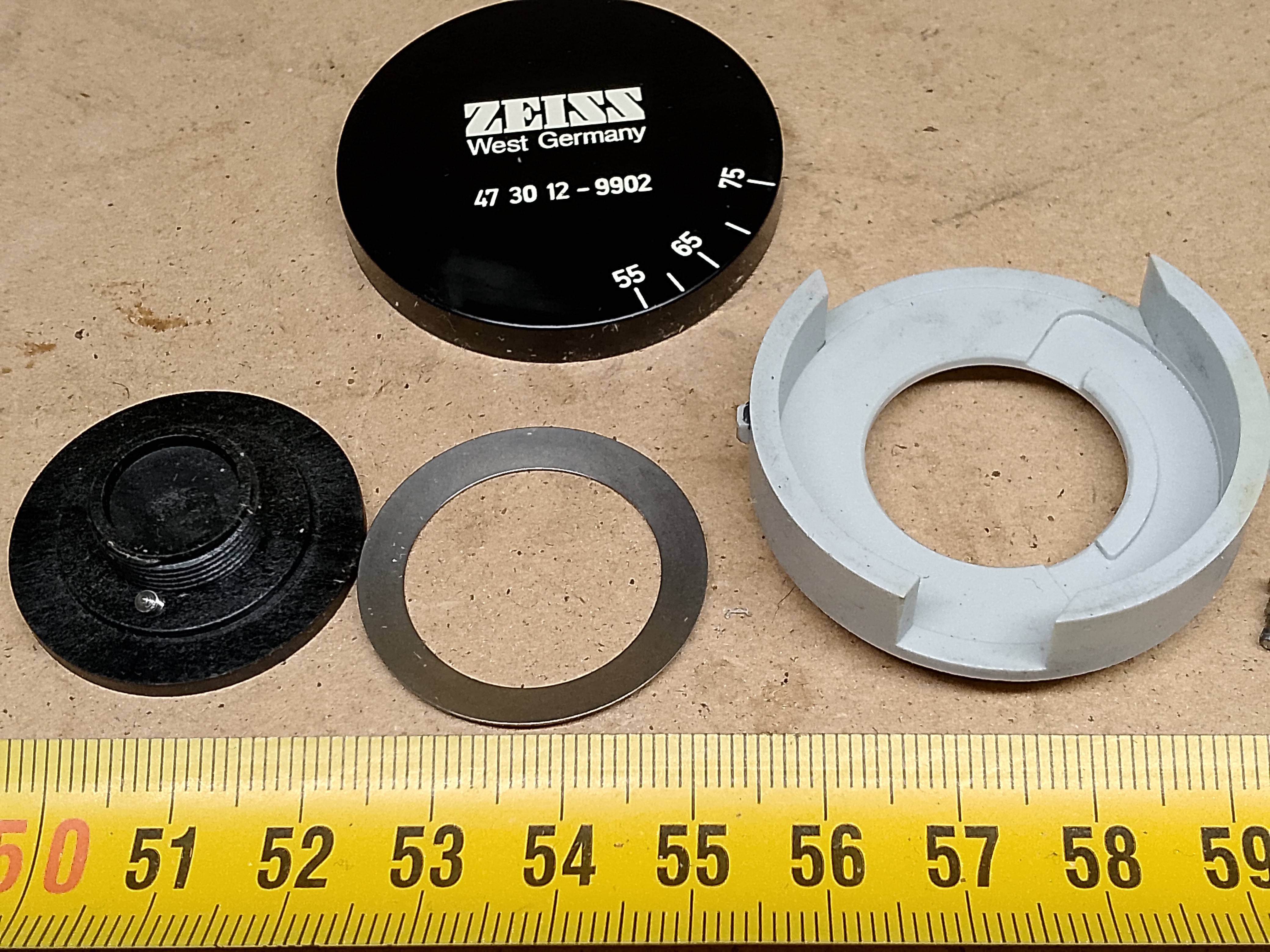 Zeiss Zeiss microscope binocular head P/N 473012-9902 Mechanizm ustawiania rozstawu źrenic dla głowicy - ujęcie #4
