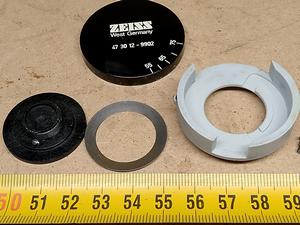 Zeiss Zeiss microscope binocular head P/N 473012-9902 Mechanizm ustawiania rozstawu źrenic dla głowicy - ujęcie #4