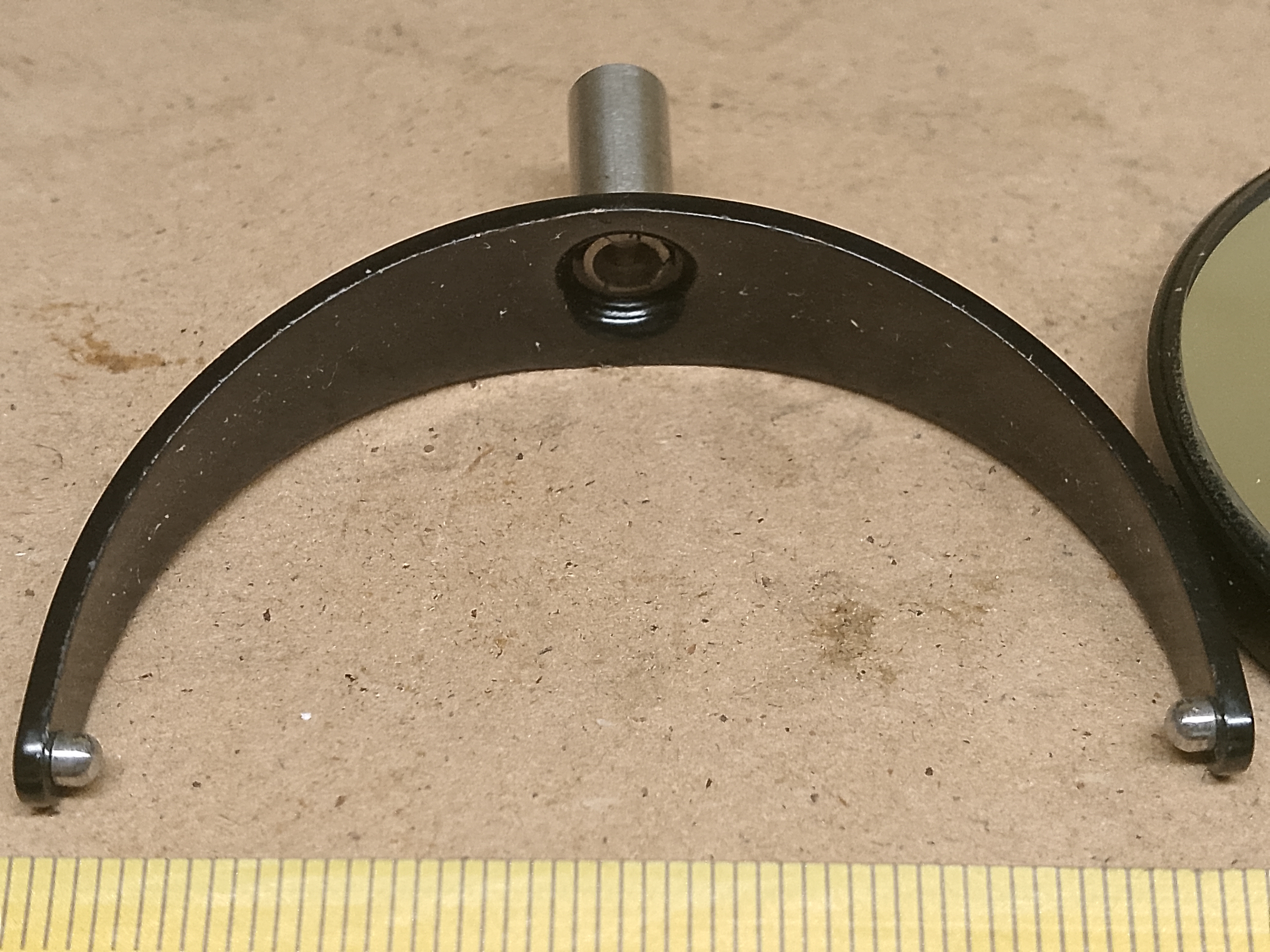 Leitz SM Lusterko mikroskopowe z Leitz Wetzlar SM, dwustronne, o standardowej średnicy 50 mm. Wtyk o średnicy - ujęcie #5