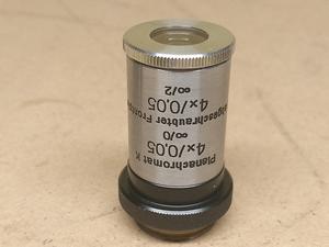 Carl Zeiss Jena - mikroskopowa wsuwka lustrzana EPI "9" z obiektywem Planachromat 4x - ujęcie #6