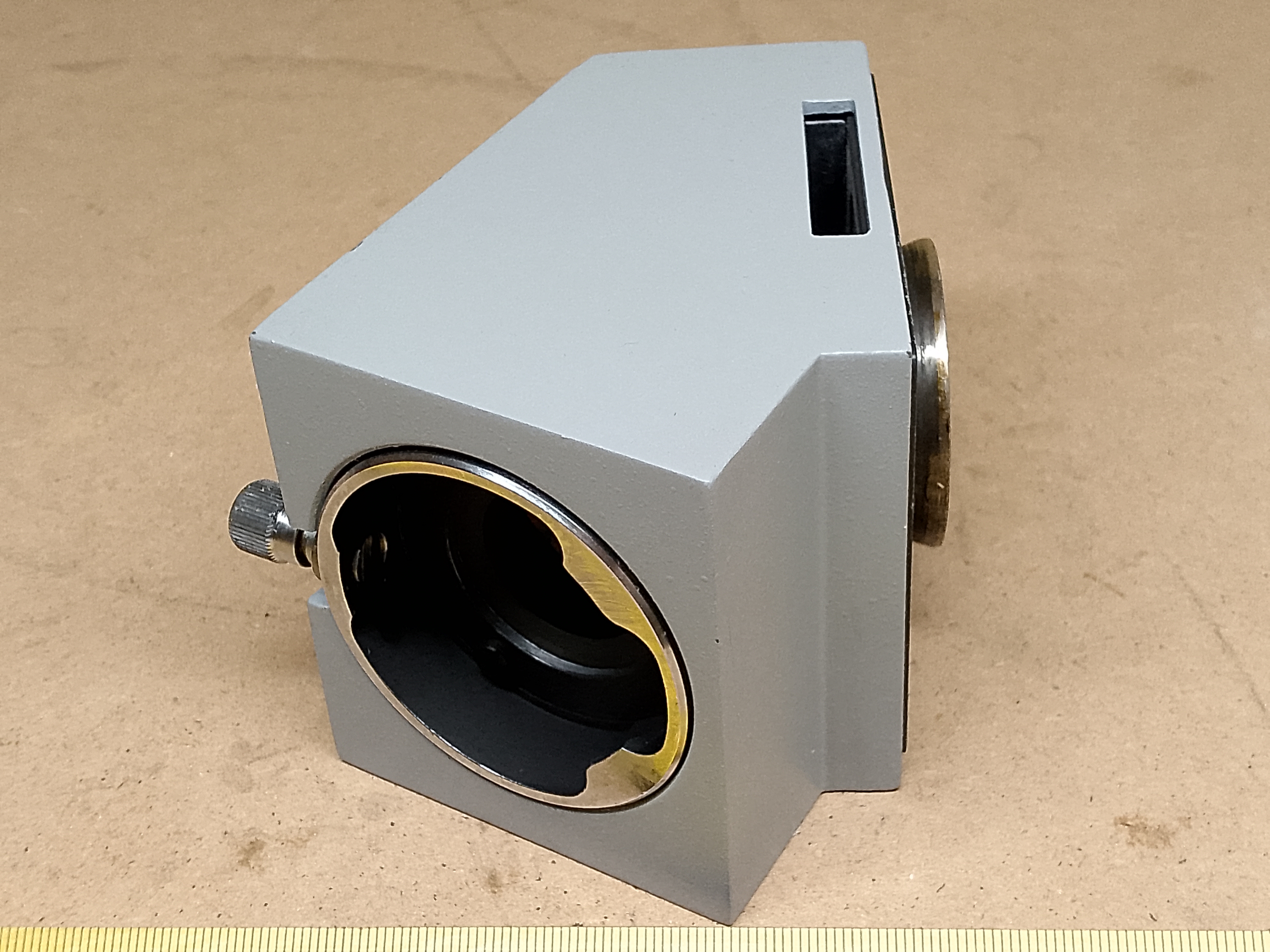 IOR MC-6 Tubus pośredni (tubus kątowy) pod głowicę mikroskopu IOR Bucuresti ze złączem montażowym 41 mm - ujęcie #10