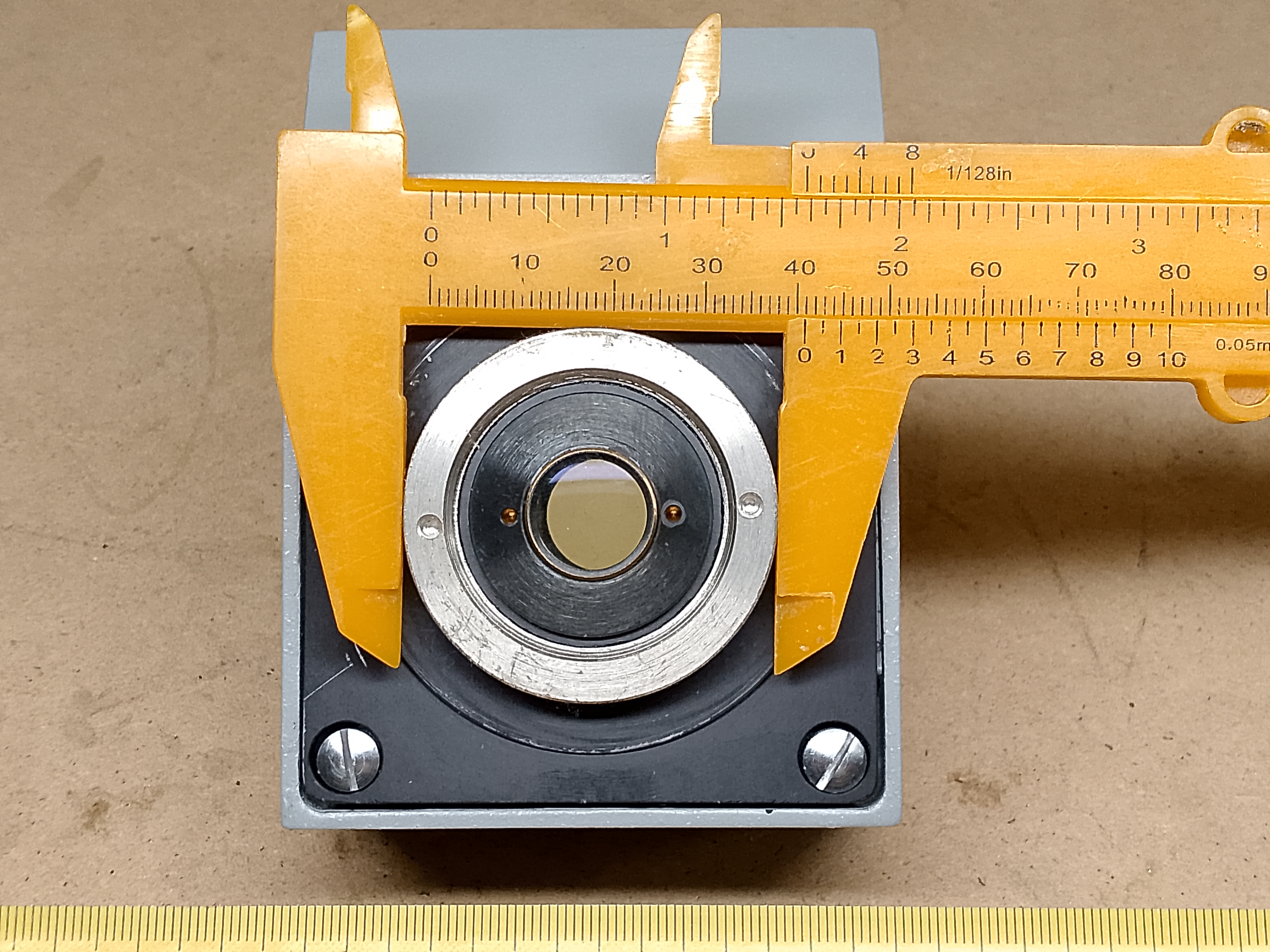 IOR MC-6 Tubus pośredni (tubus kątowy) pod głowicę mikroskopu IOR Bucuresti ze złączem montażowym 41 mm - ujęcie #12