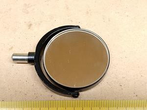 Lusterko mikroskopowe Ernst Leitz Wetzlar (średnica 40 mm, jednostronne, trzonek 6 mm) do vintage - ujęcie #1