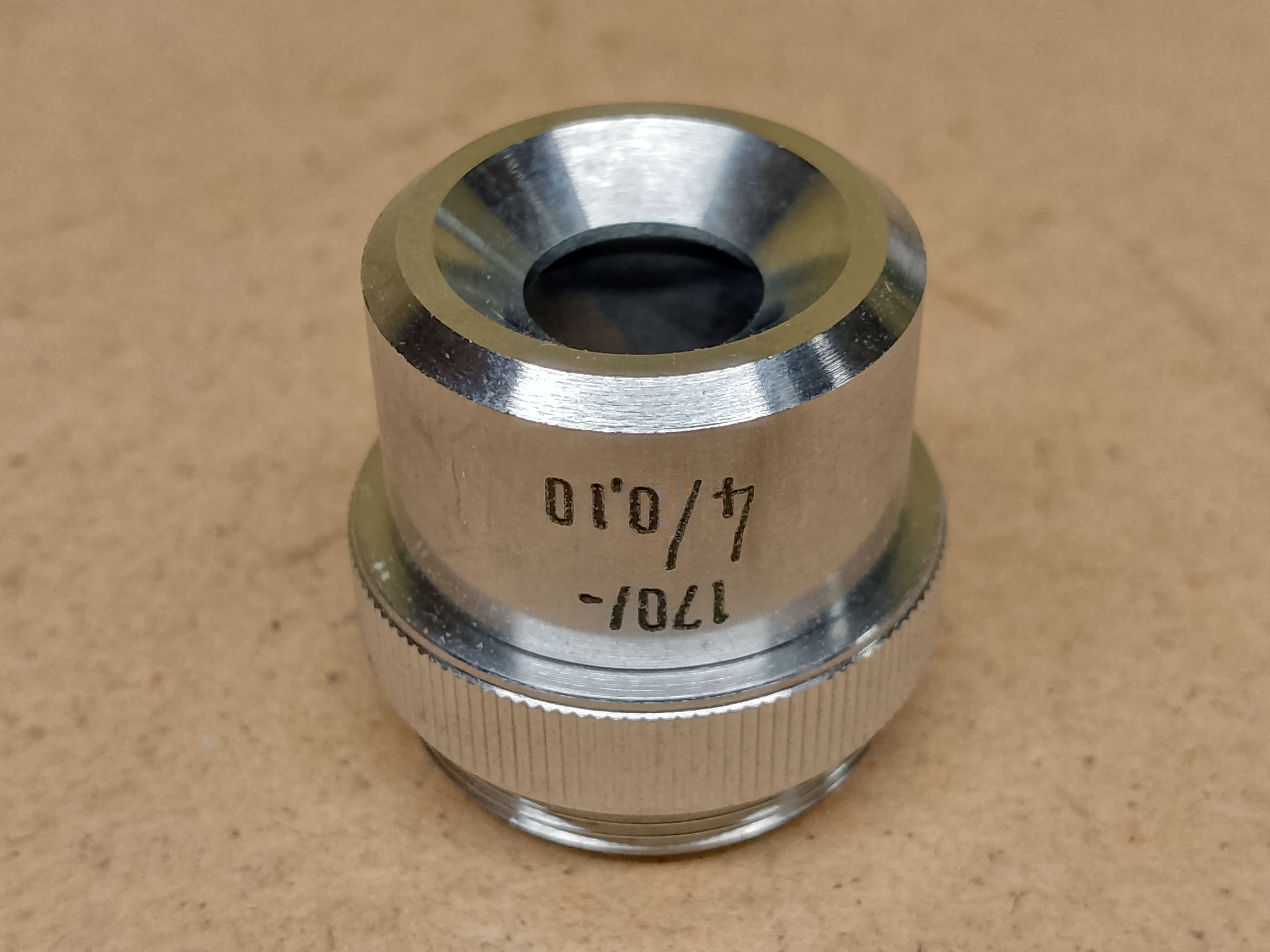 Kosmos Modell C Obiektyw mikroskopowy Kosmos Stuttgart 170/- 4/0,10 ( 4x RMS ) - ujęcie #1