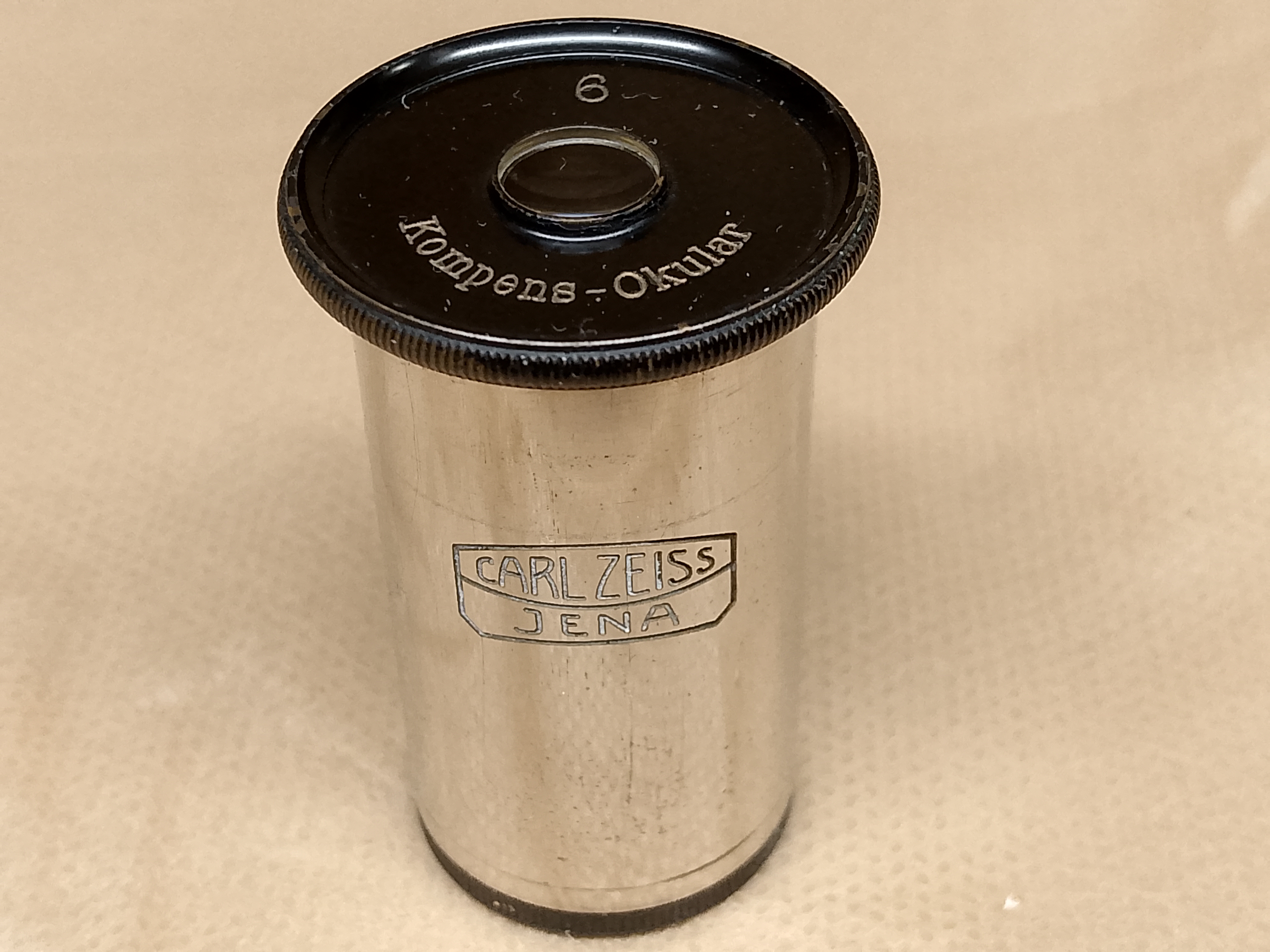 Carl Zeiss Jena Vintage okular mikroskopowy 15x Nr 6 Carl Zeiss Jena 