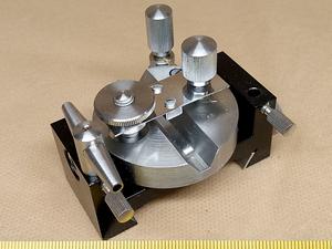 Część składowa (element 003) zestawu mikromanipulator Carl Zeiss Jena (microscope micrurgy equipments, sliding micromanipulator) do mikroskopu. - different 7 view