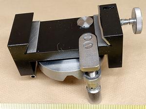 Część składowa (element 003) zestawu mikromanipulator Carl Zeiss Jena (microscope micrurgy equipments, sliding micromanipulator) do mikroskopu. - different 9 view