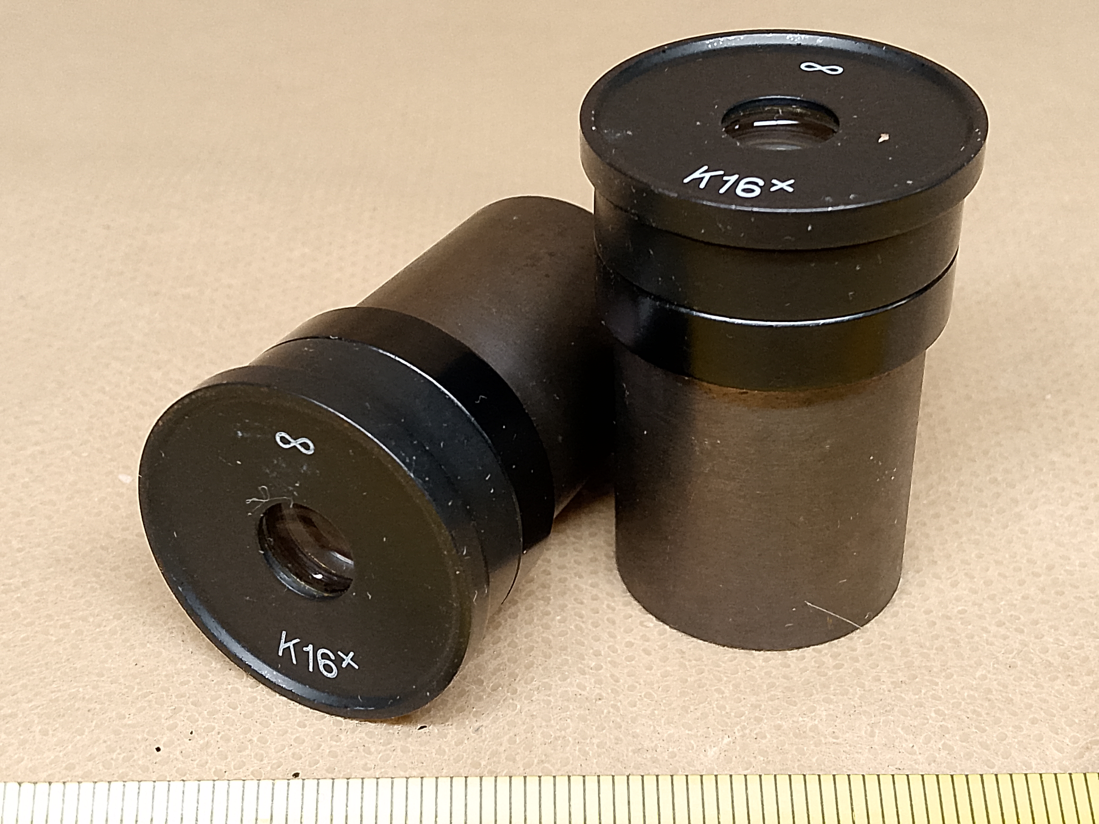 Lomo Polam LMPR Okulary mikroskopowe Lomo K16x inf. skorygowane na nieskończoność oo, średnica montażowa 23,2 - ujęcie #1