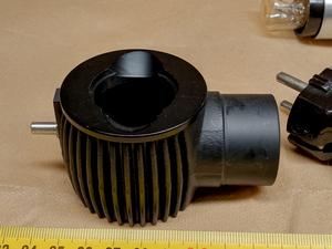 Oświetlacz lampa do mikroskopu CBS Beck Kassel model AS 2, 220V-240V / 15W-25W, E14 - different 4 view