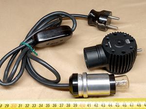 Oświetlacz lampa do mikroskopu CBS Beck Kassel model AS 2, 220V-240V / 15W-25W, E14 - different 7 view