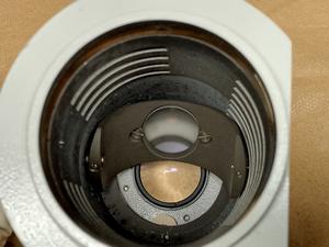 Mikroskop Zeiss IM 35 / Opton ICM 405 - uchwyt żarówki, oświetlacz i kondensor oświetlenia, Zeiss P/N 46 80 15 - ujęcie #10