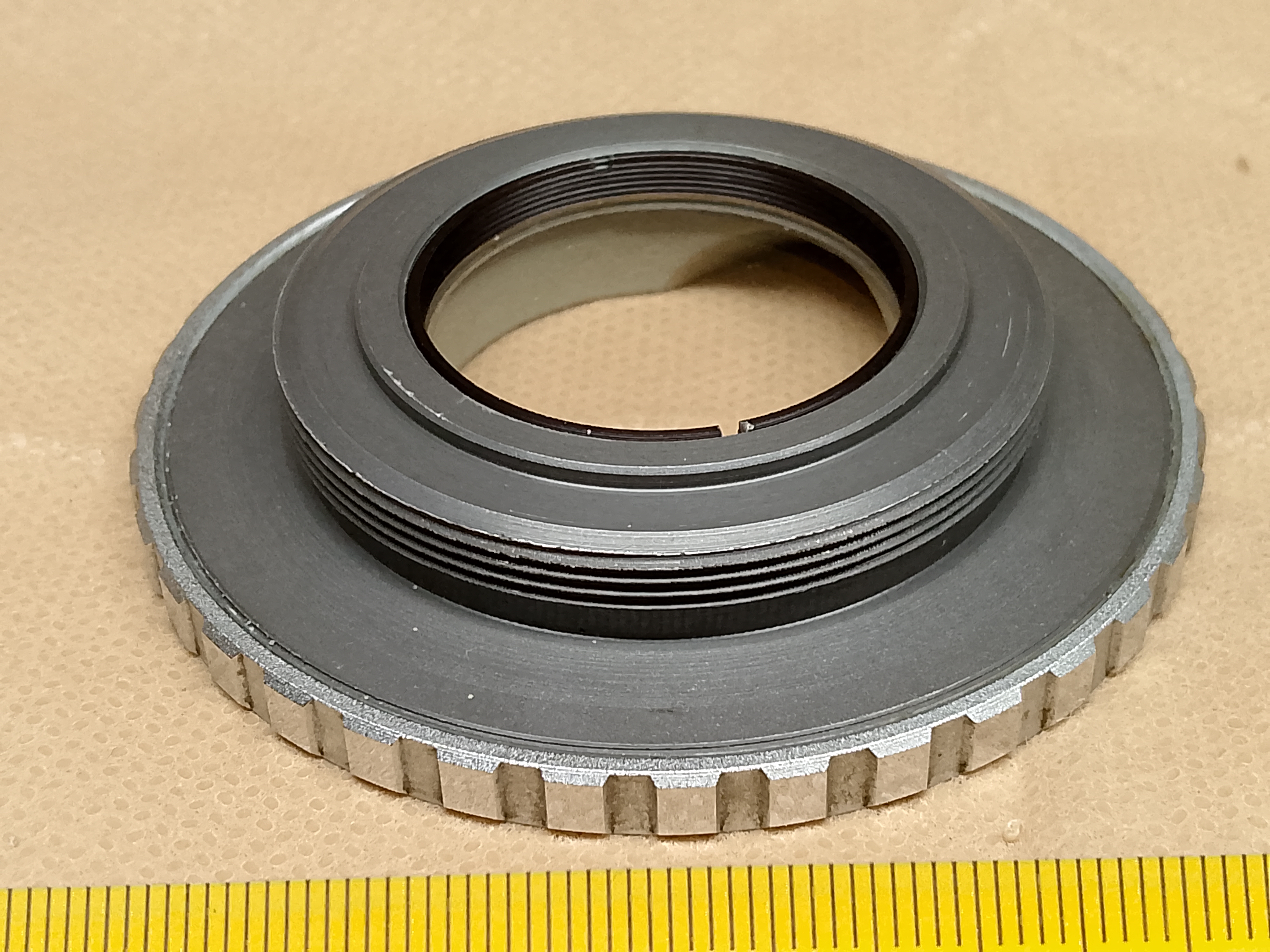 Carl Zeiss Jena - kolektor światła z uchwytem na filtr dla mikroskopu Amplival / Ergaval / Docuval, model 2.