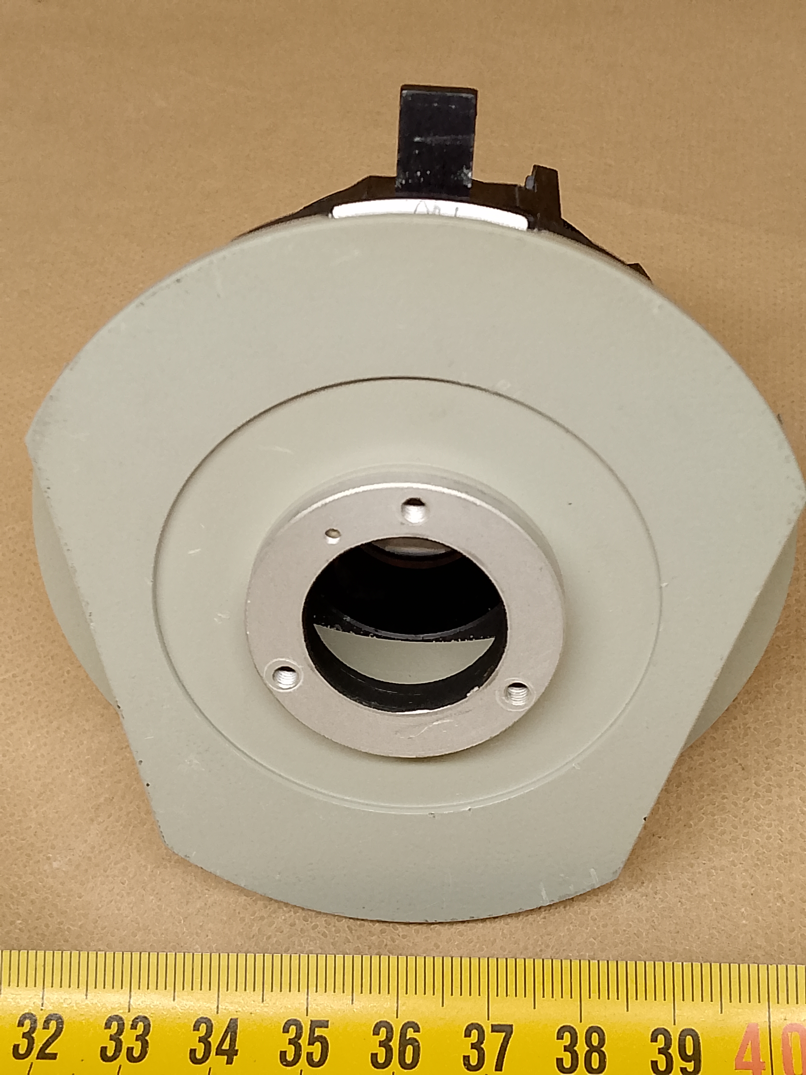 Carl Zeiss Jena Trinocular Head for Microval- microscopes Mechanizm wewnętrzny flip-out z pryzmatem - - ujęcie #8