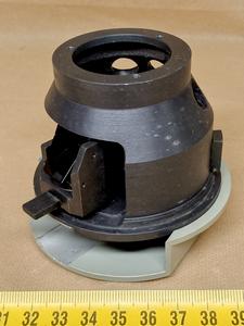 Carl Zeiss Jena Trinocular Head for Microval- microscopes Mechanizm wewnętrzny flip-out z pryzmatem - - ujęcie #6