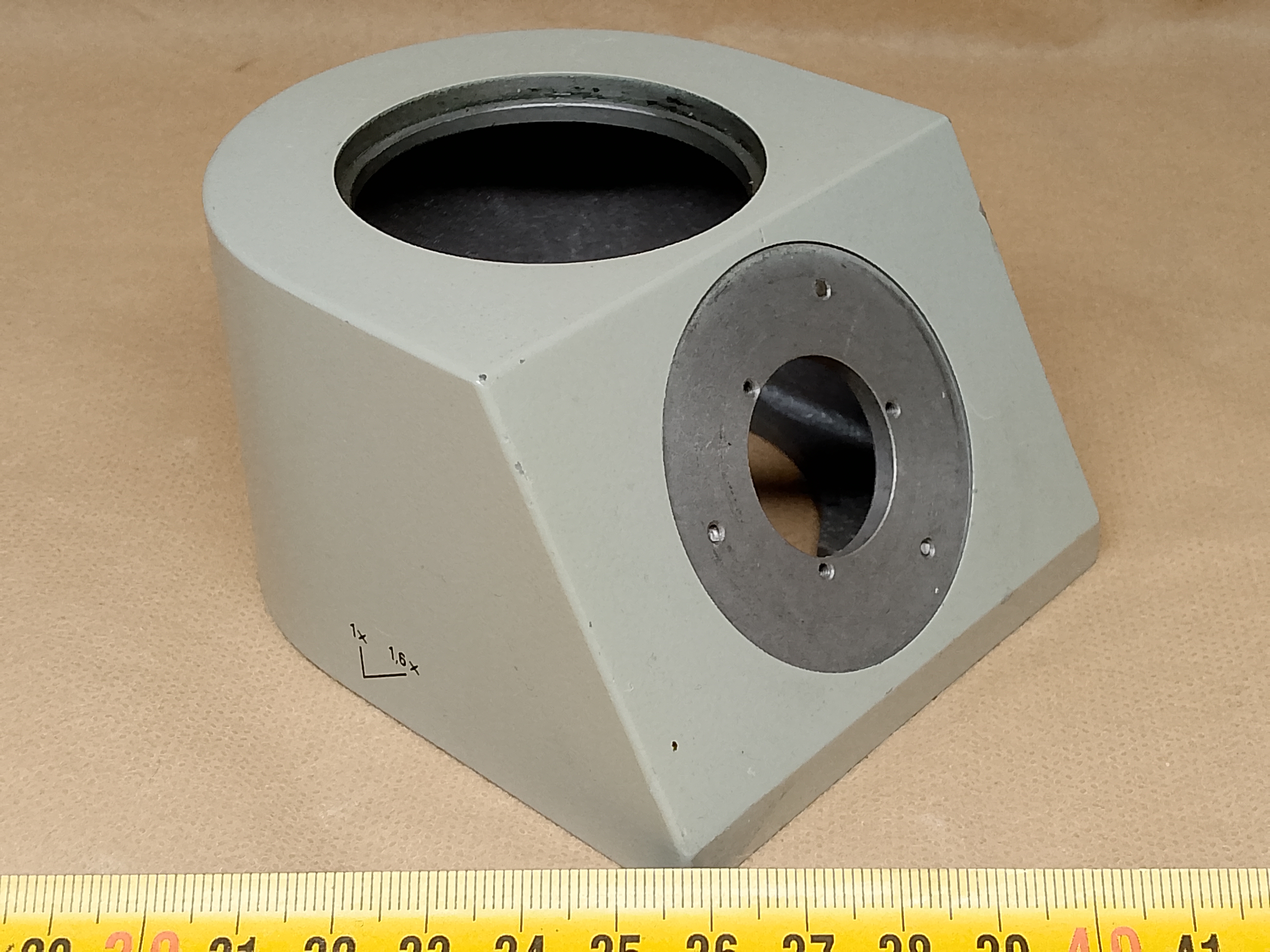 Carl Zeiss Jena Trinocular Head for Microval- microscopes Obudowa kopułki trino dla mikroskopów Carl Zeiss