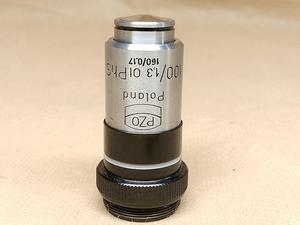 PZO Biolar 100/1,3 OI PhS 160/0,17 Phasenkontrast-Mikroskopobjektiv